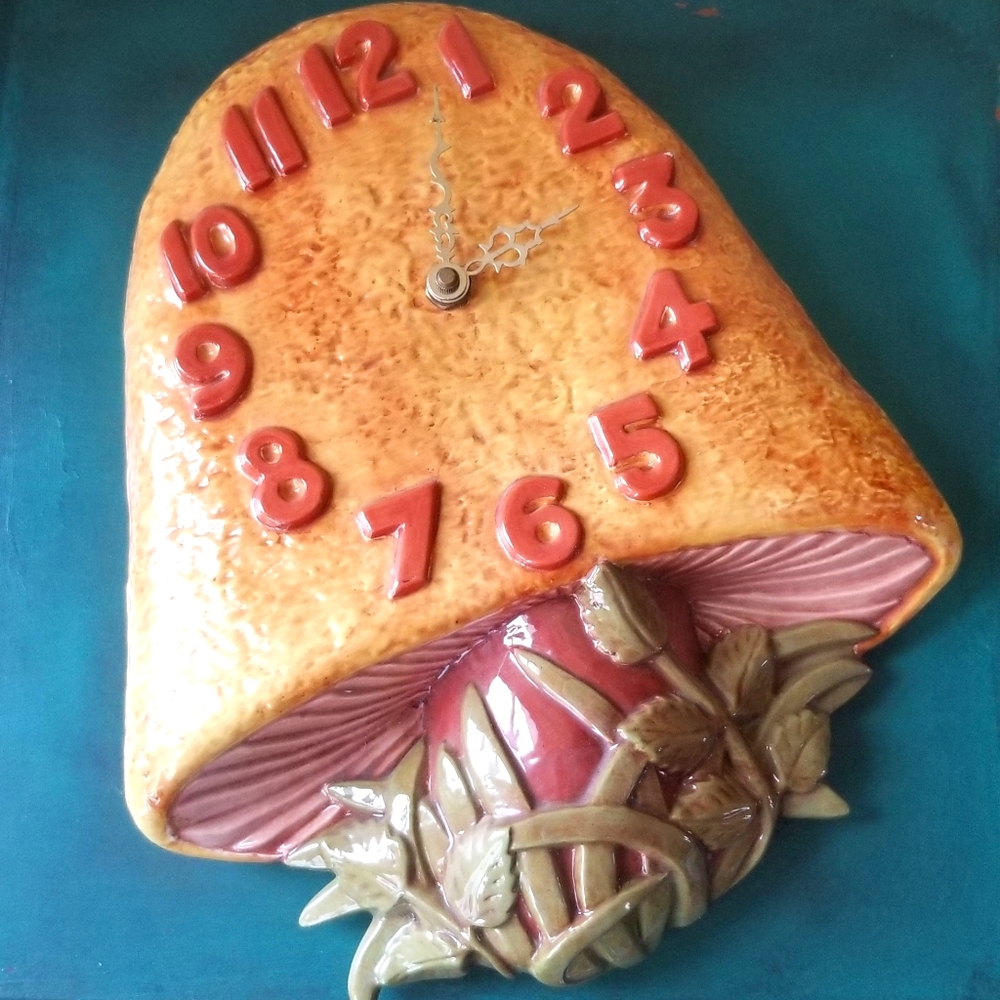 Vintage Mushroom clock